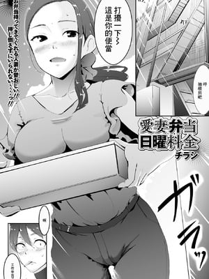 [チラシ] 愛妻弁当日曜料金 (Web配信 月刊 隣の気になる奥さん vol.053) [中国翻訳]-米哈社
