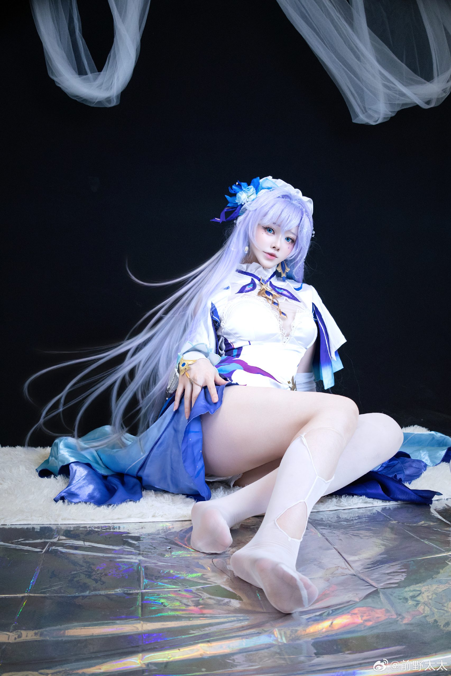 cosplay 原来是漂泊者来了，请坐 鸣潮 坎特蕾拉@前野太太-米哈社