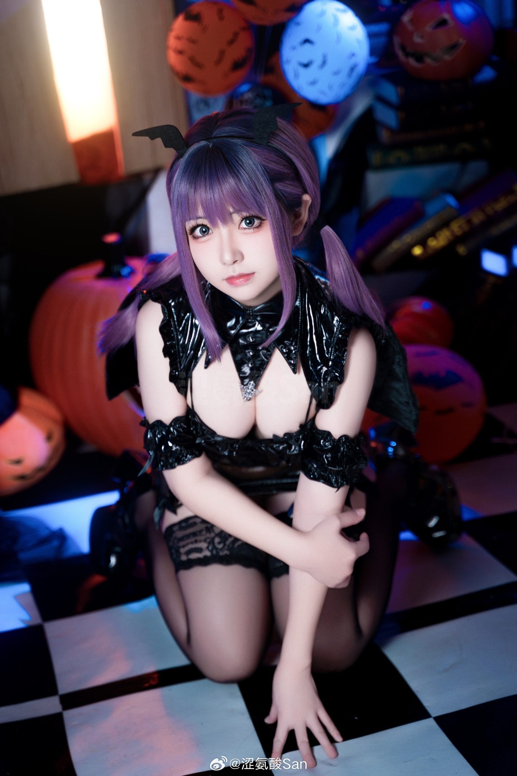 🎃看呐，这里有个小笨蛋还在过万圣@涩氨酸San-米哈社