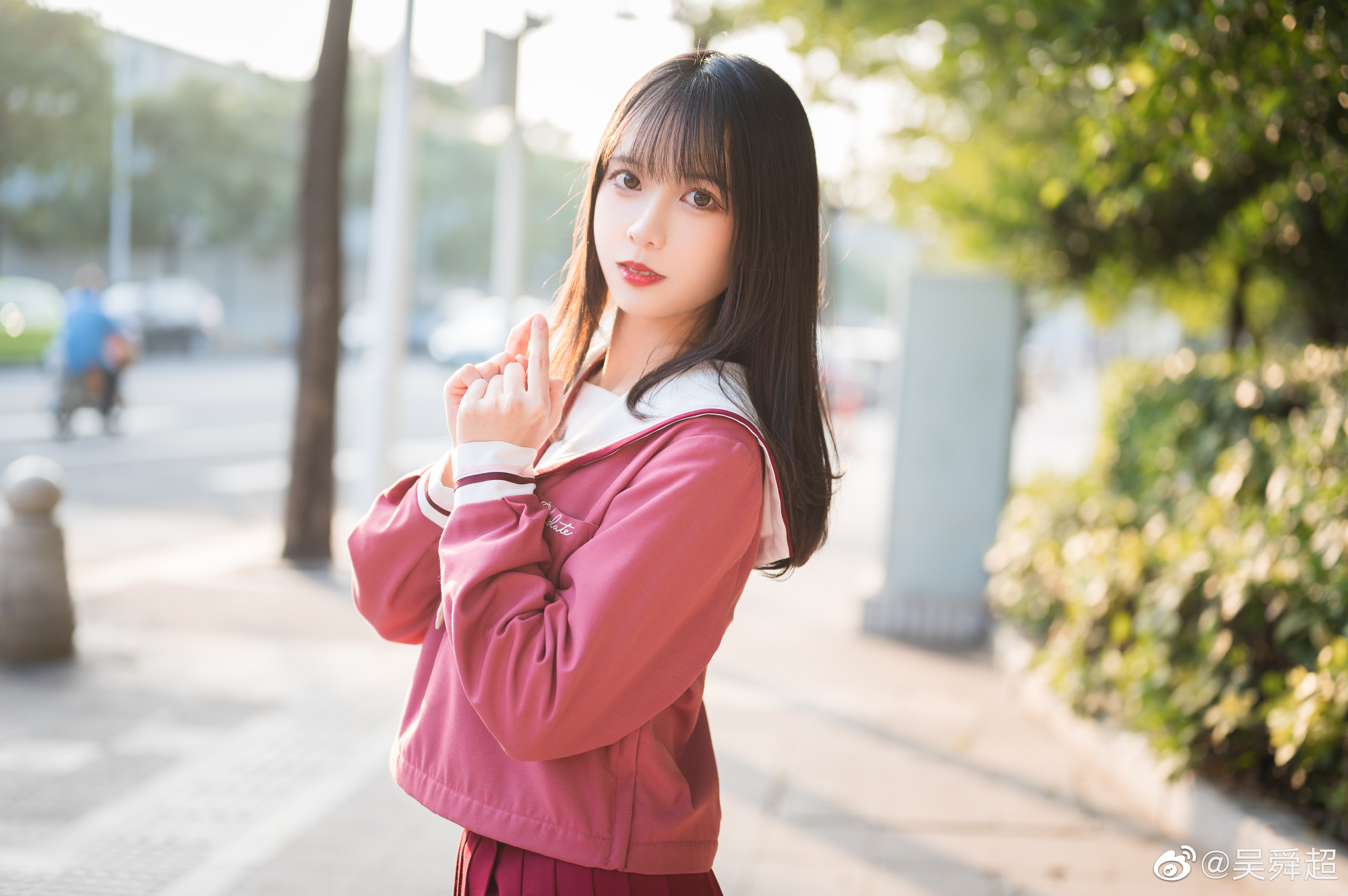 萤火虫动漫游戏嘉年华 jk制服装@挽希--米哈社