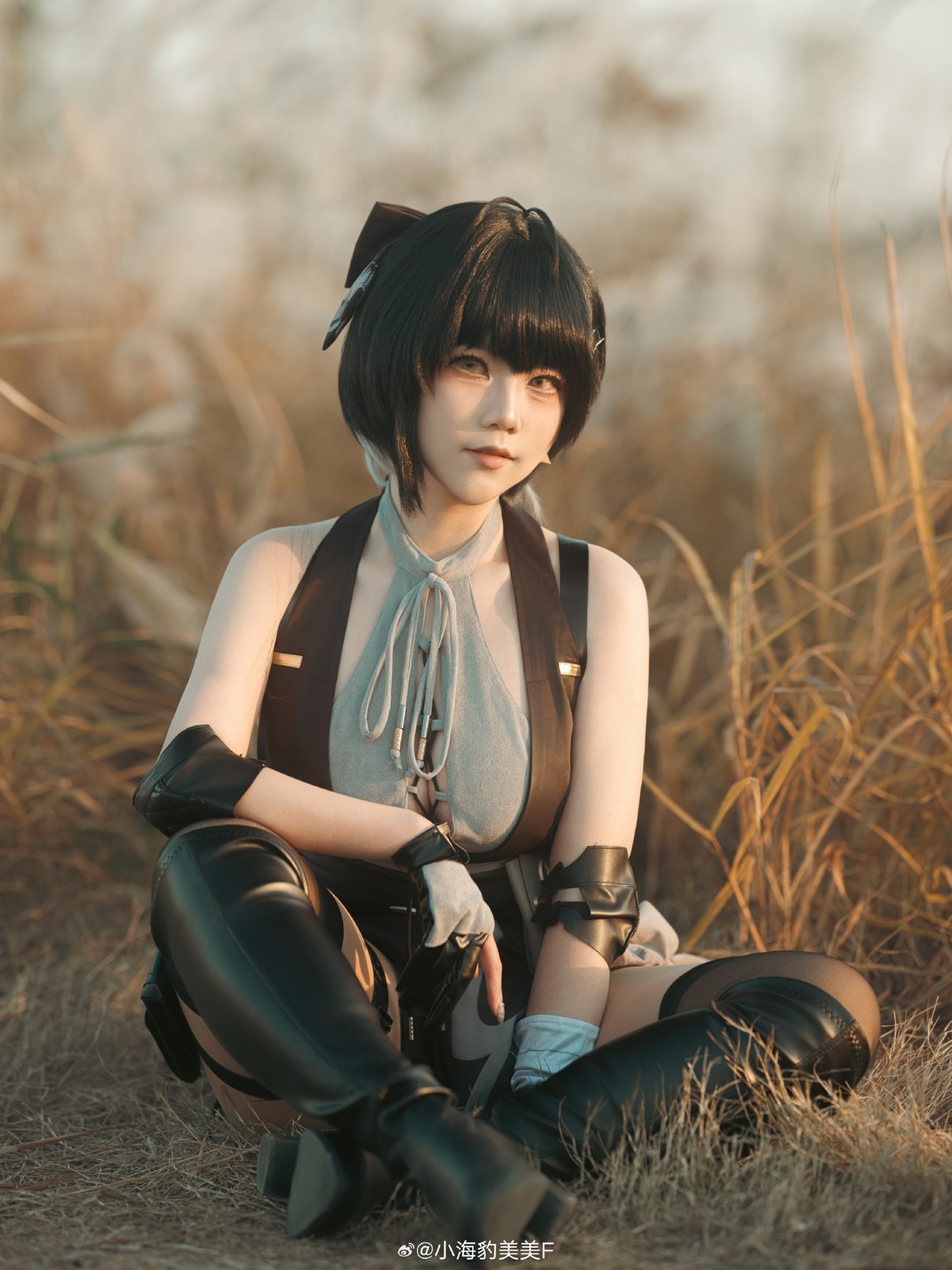 cosplay 现在的我，不想再失去任何拥有的了 鸣潮 漂泊者@小海豹美美F-米哈社