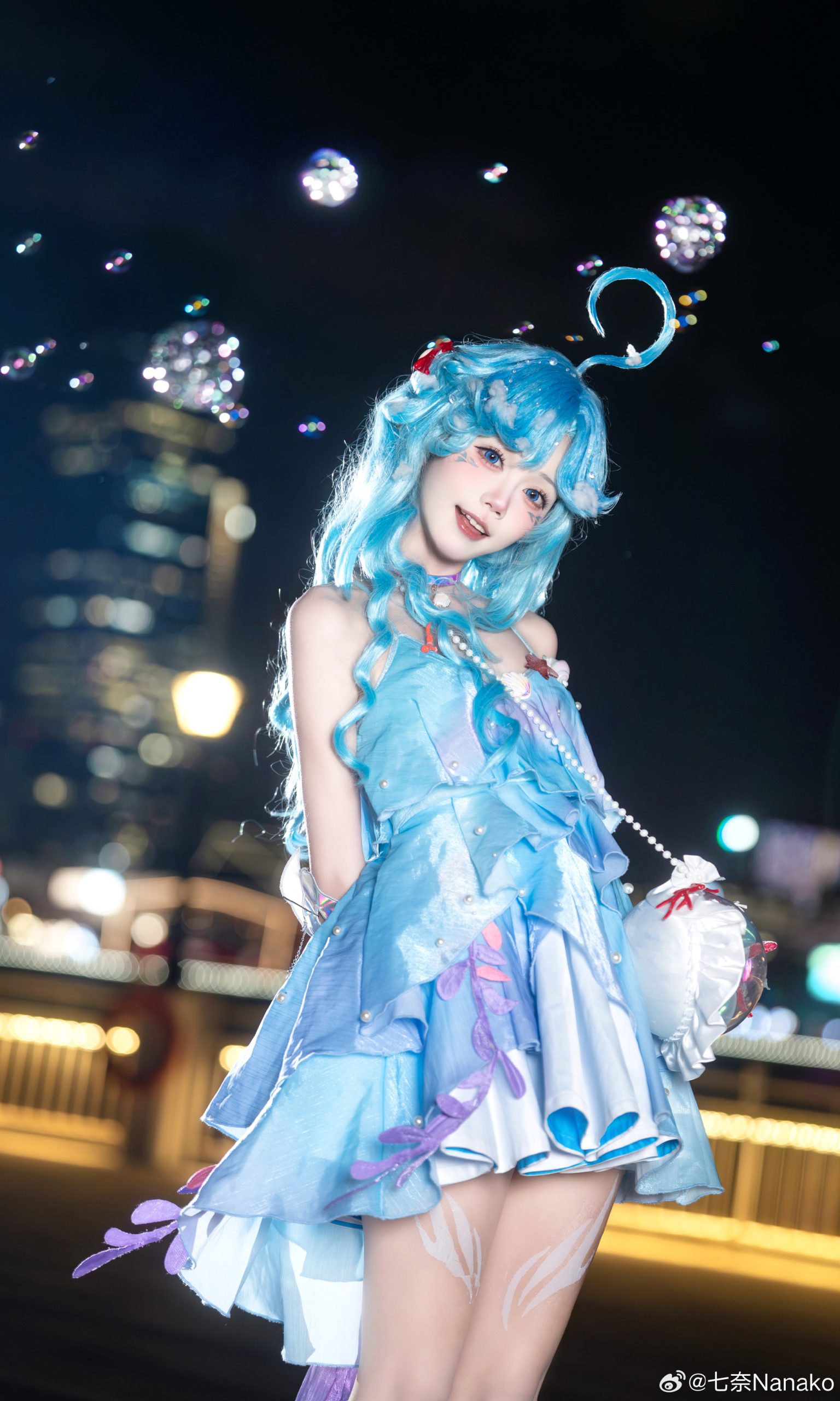 cosplay 王者荣耀 哇 朵朵为了打破次元壁有多拼！@聪明鯊鯊万-米哈社