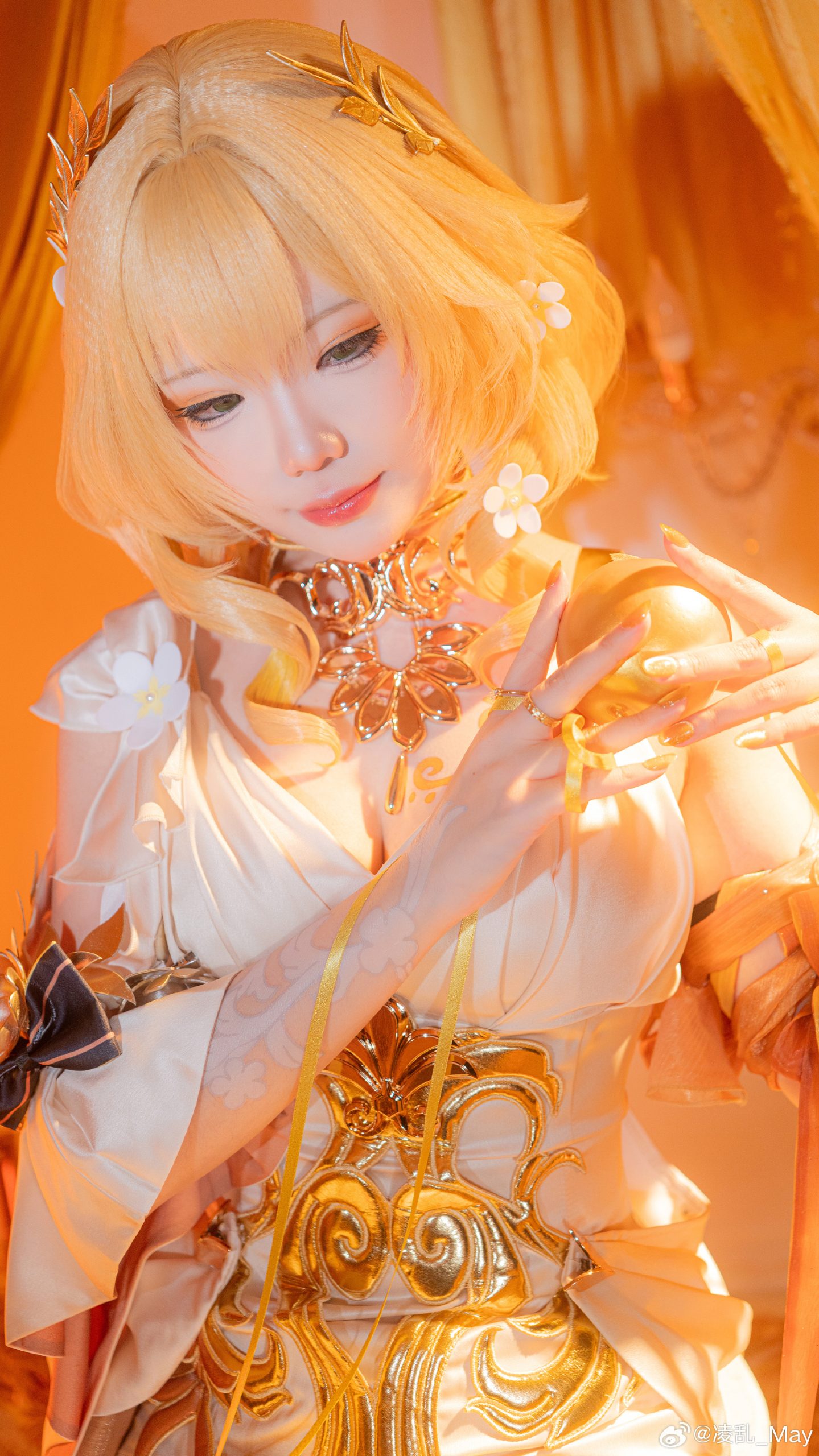 cosplay 崩坏星穹铁道 阿格莱雅@凌乱_May-米哈社