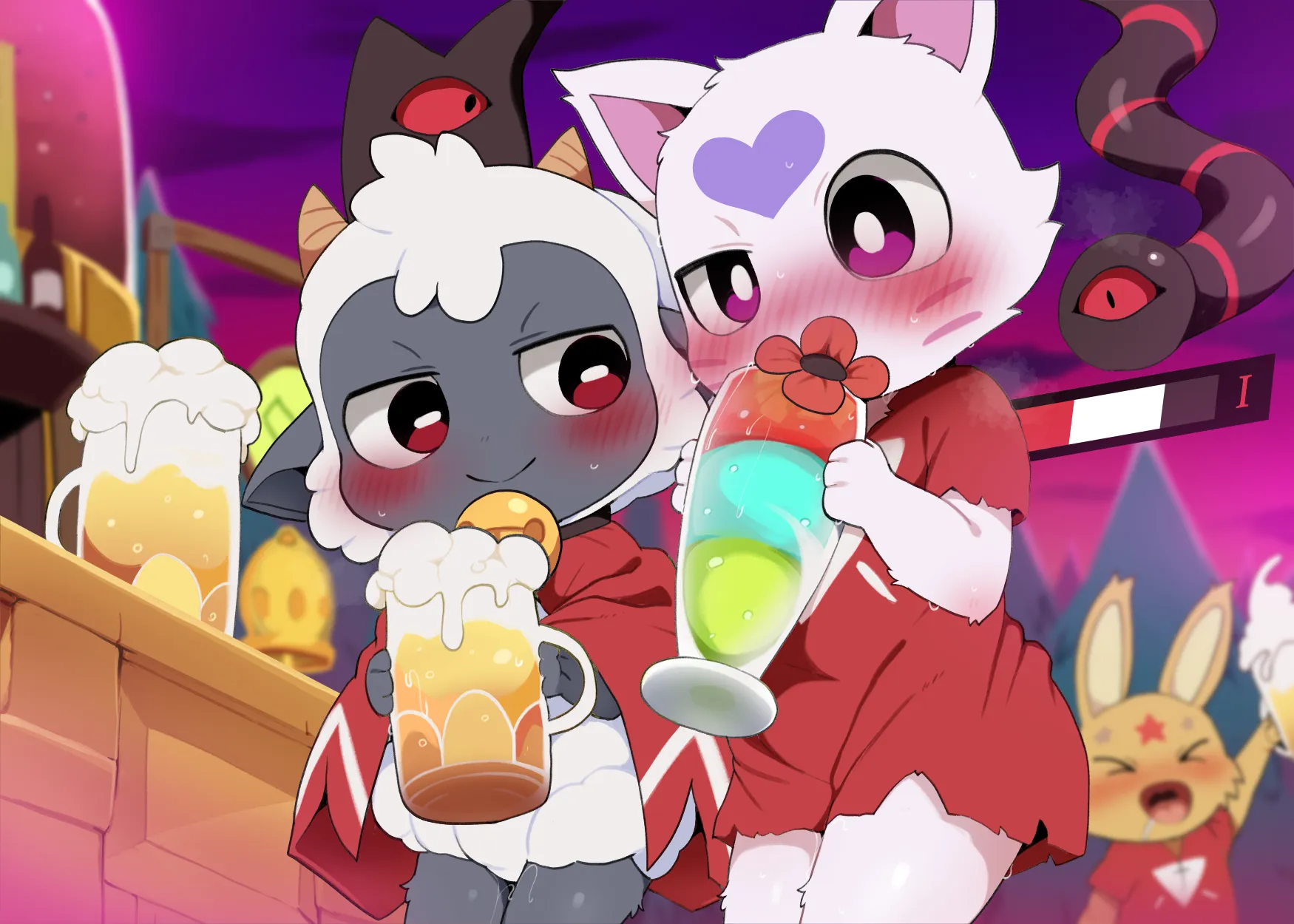 图片[1]-[DAGASI] 想像を絶する巨大な罪を抱えていた (Cult of the Lamb) [無修正]-米哈社