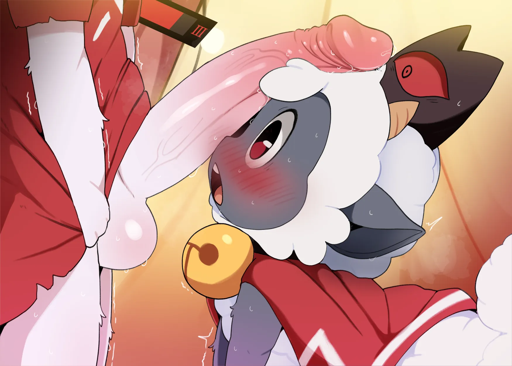 图片[3]-[DAGASI] 想像を絶する巨大な罪を抱えていた (Cult of the Lamb) [無修正]-米哈社