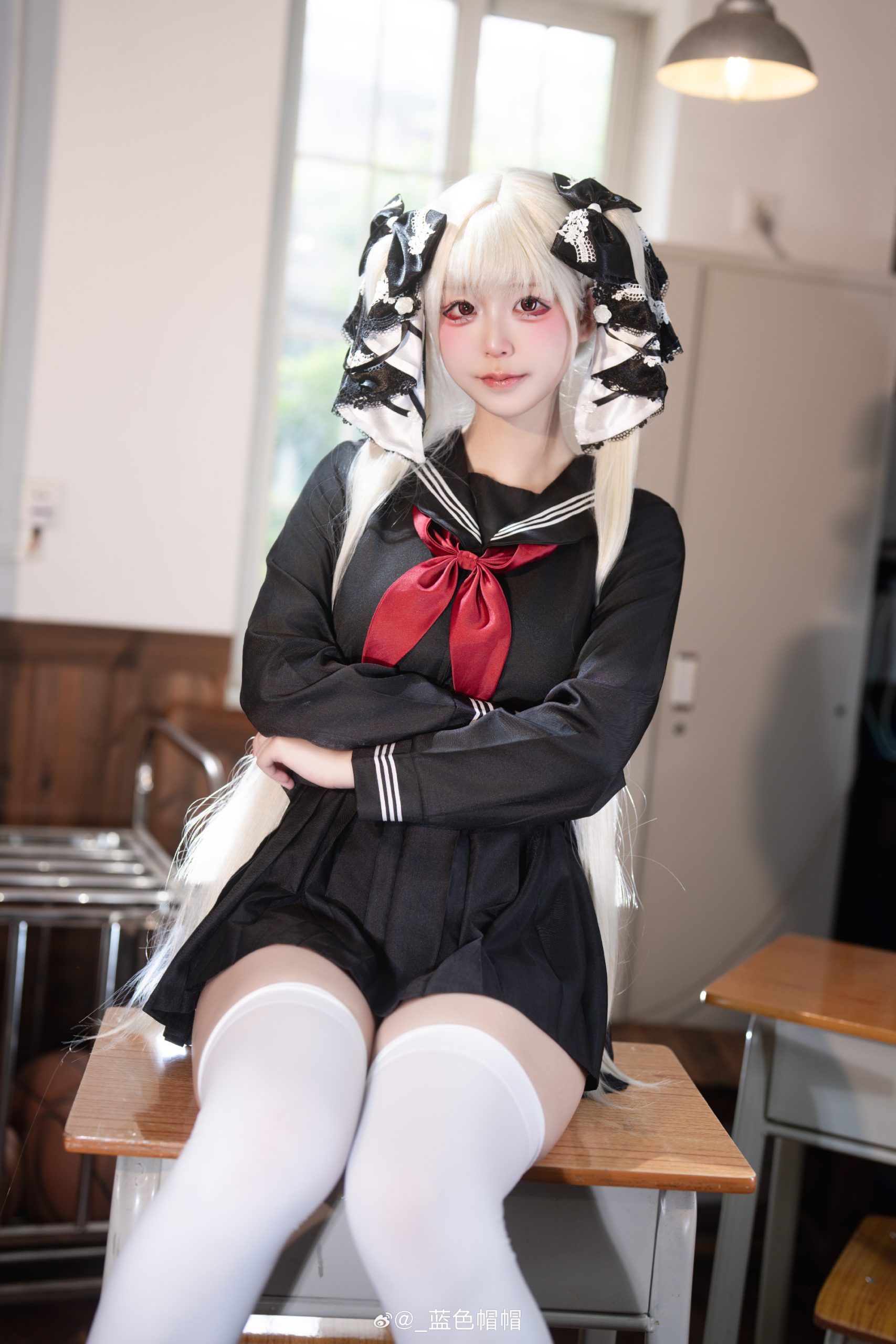 cosplay 碧蓝航线 可畏@_蓝色帽帽-米哈社