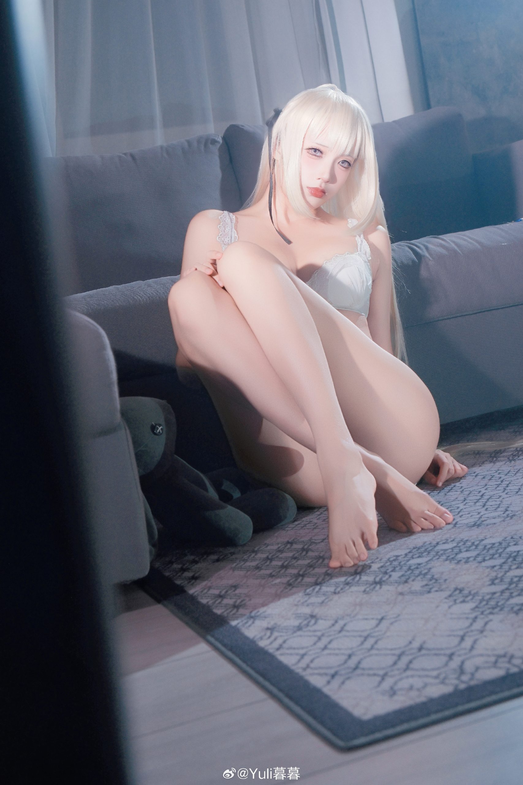 cosplay 缘之空 春日野穹@Yuli暮暮-米哈社