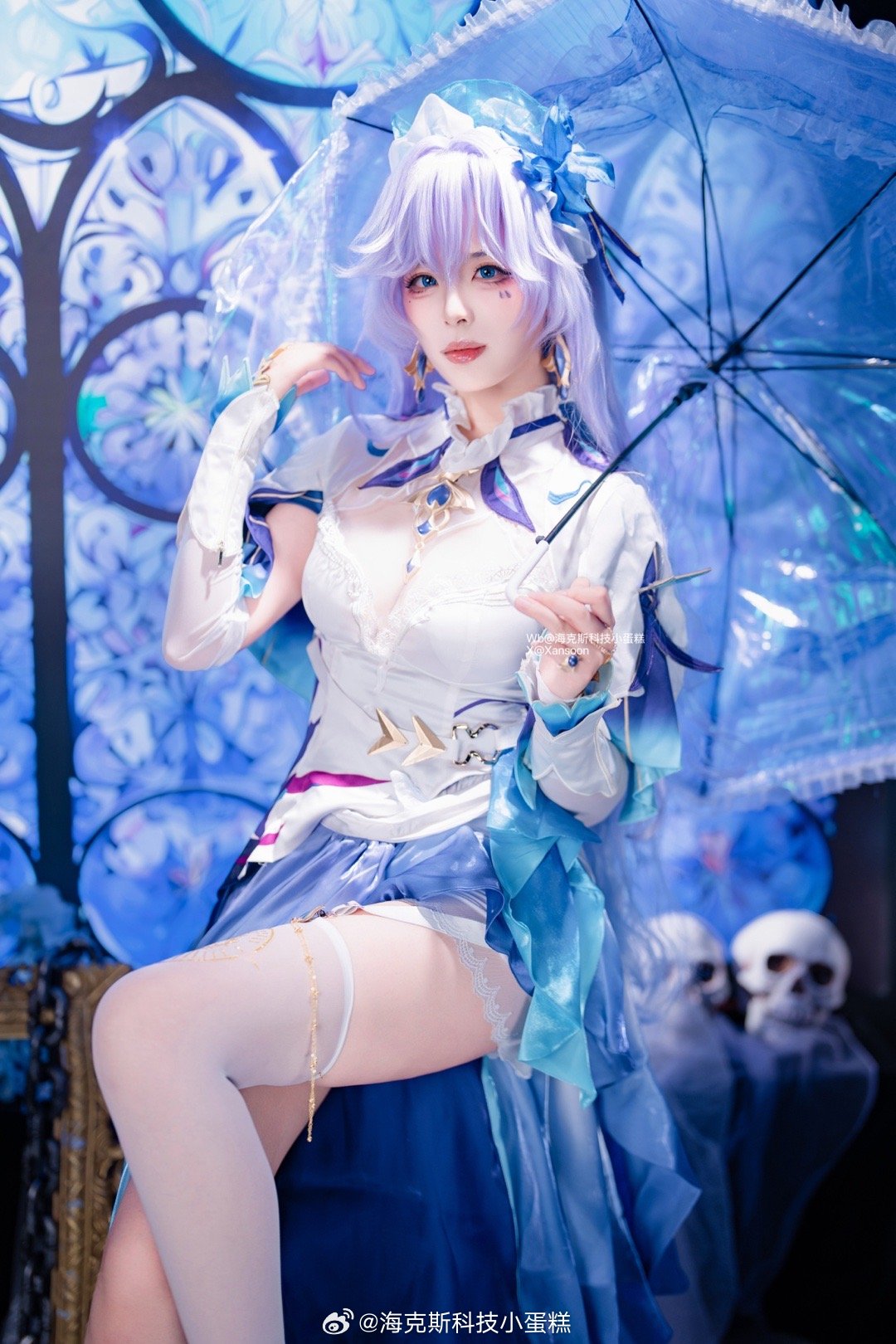 cosplay 你，会是什么味道呢？鸣潮 坎特蕾拉cos @海克斯科技小蛋糕-米哈社