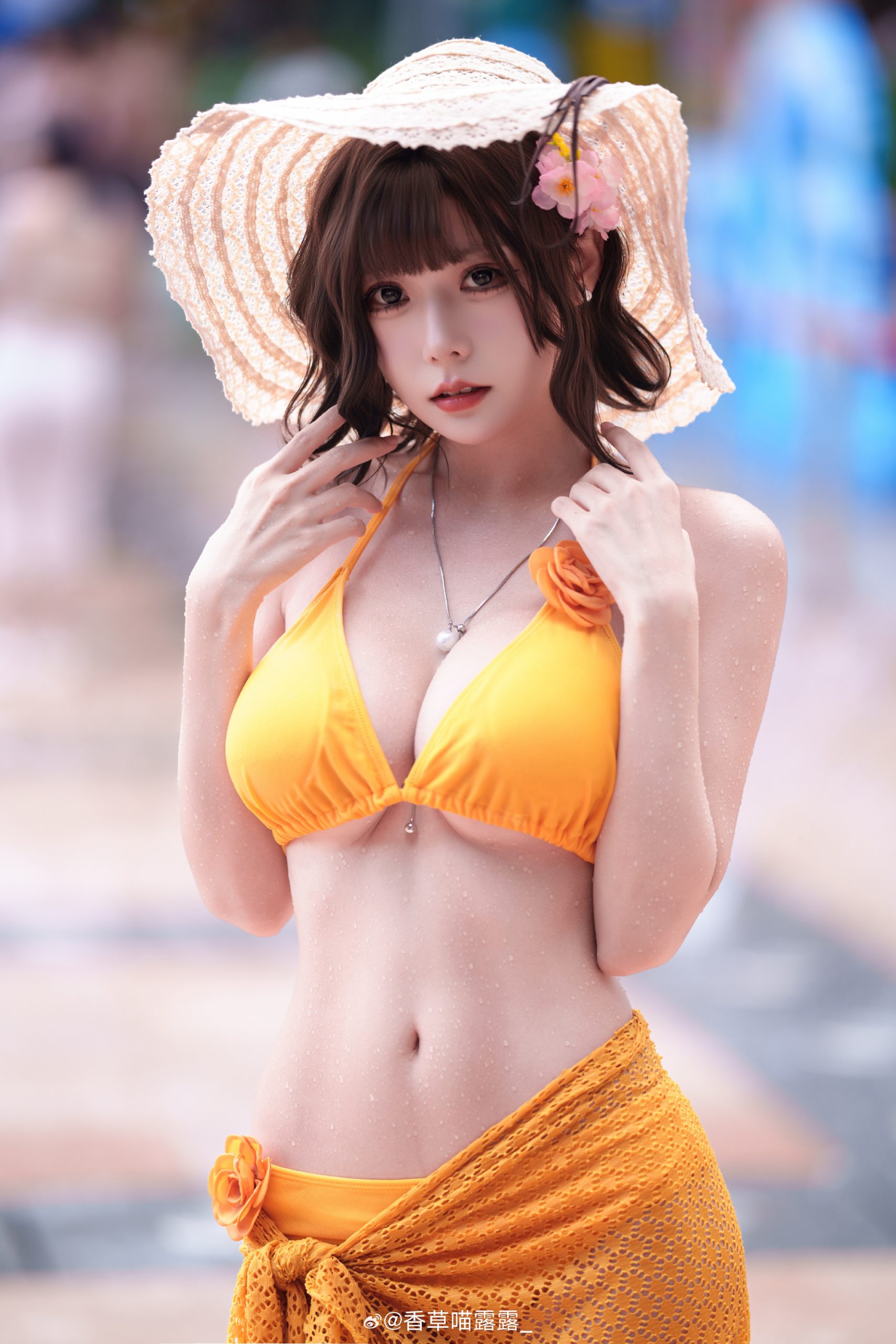 夏天当然要清凉一夏啦@香草喵露露_-米哈社