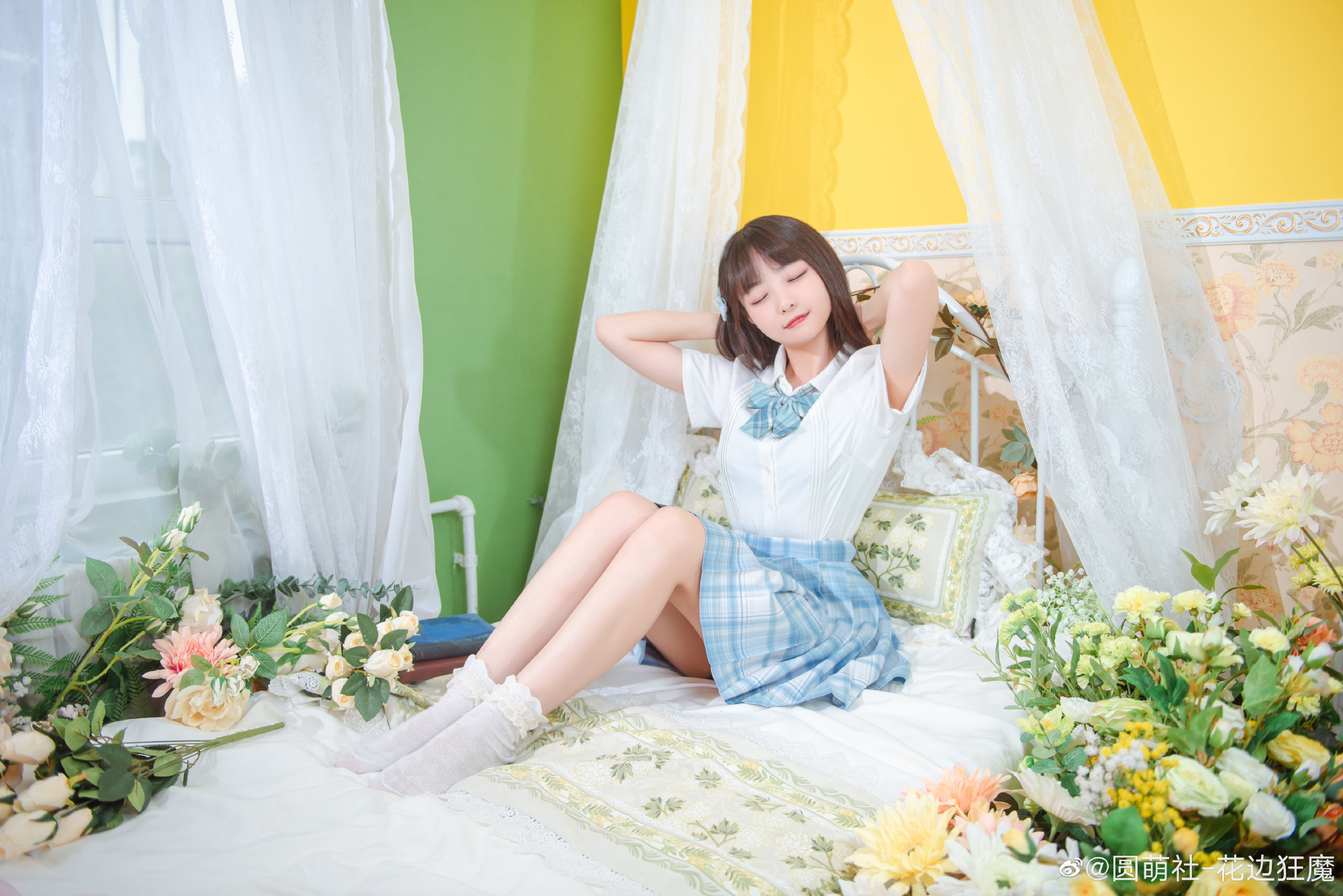 好想看你穿jk的样子@圆萌社-花边狂魔-米哈社