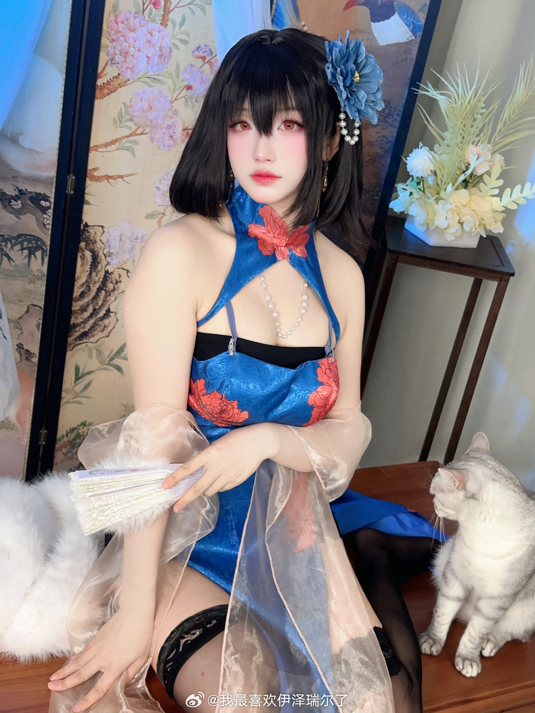 cosplay 妆点，只为今夜🌙碧蓝航线 建武@我最喜欢伊泽瑞尔了-米哈社