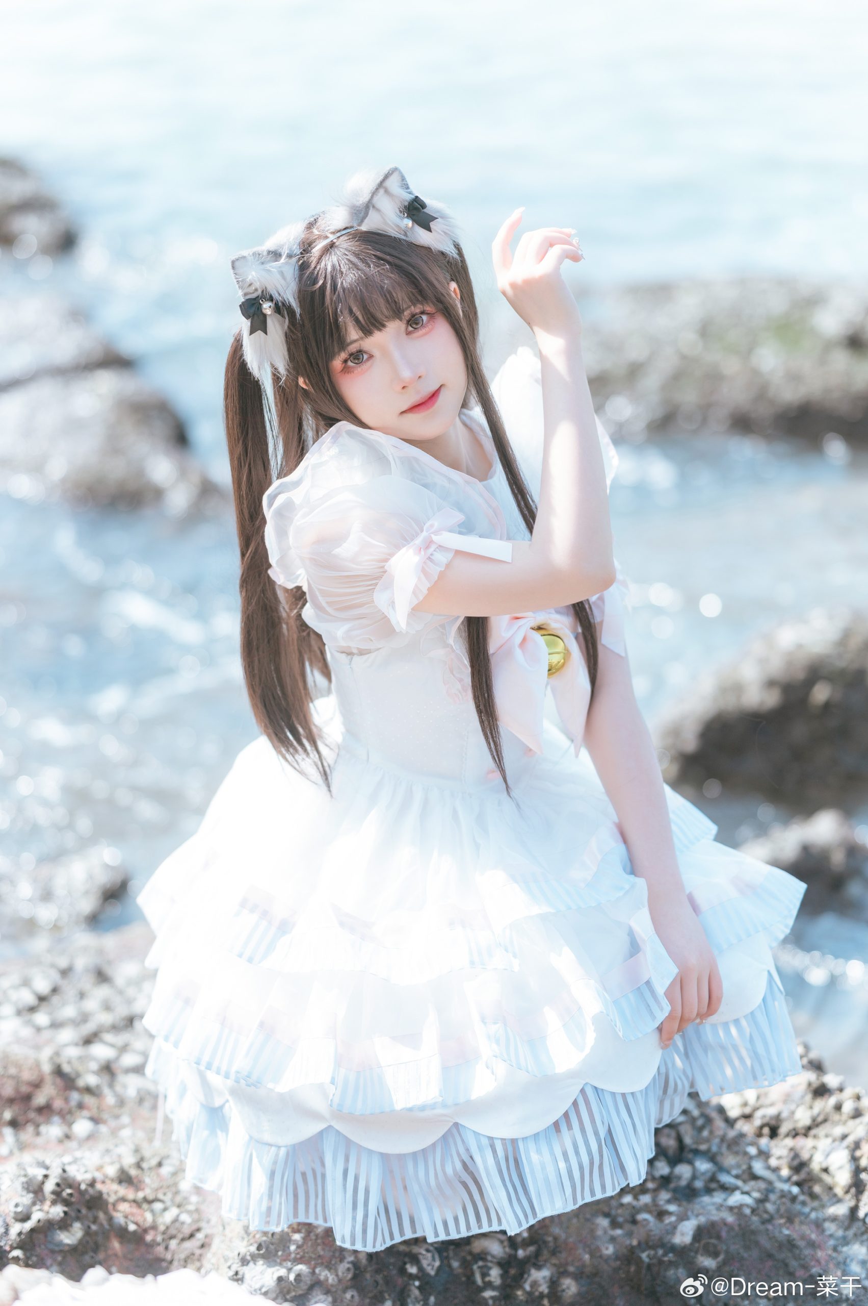 少女写真 LOLITA 想了一百个关于海的文案🌊🌊🌊🌊 都不及面朝大海 🐈️🐈️🐈️@浅九ninth-米哈社