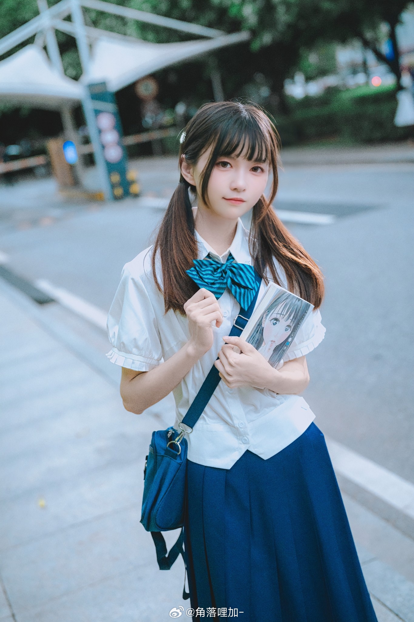 JK制服 雨过天晴@角落哩加--米哈社