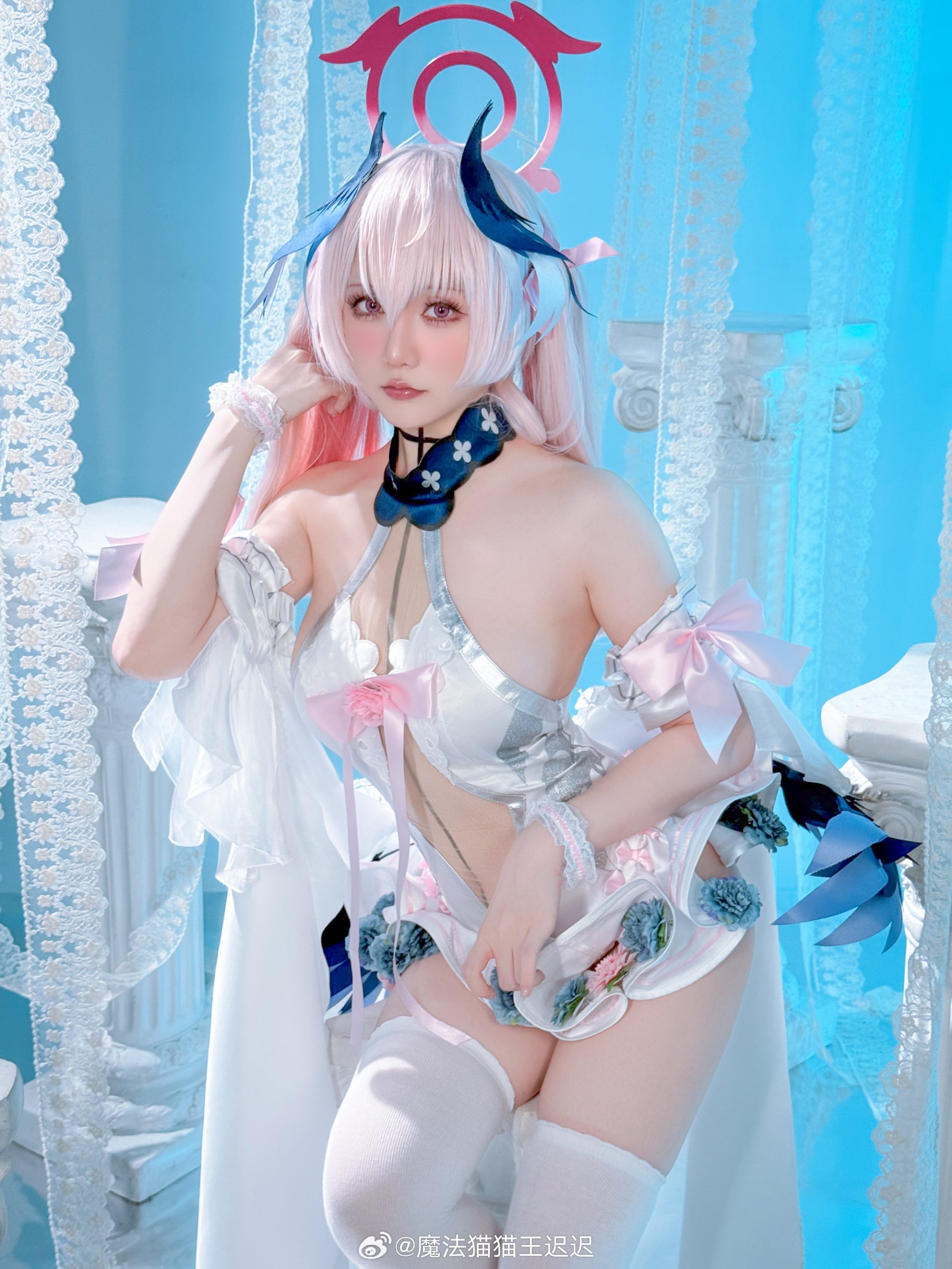 cosplay 蔚蓝档案 下江小春@魔法猫猫王迟迟-米哈社