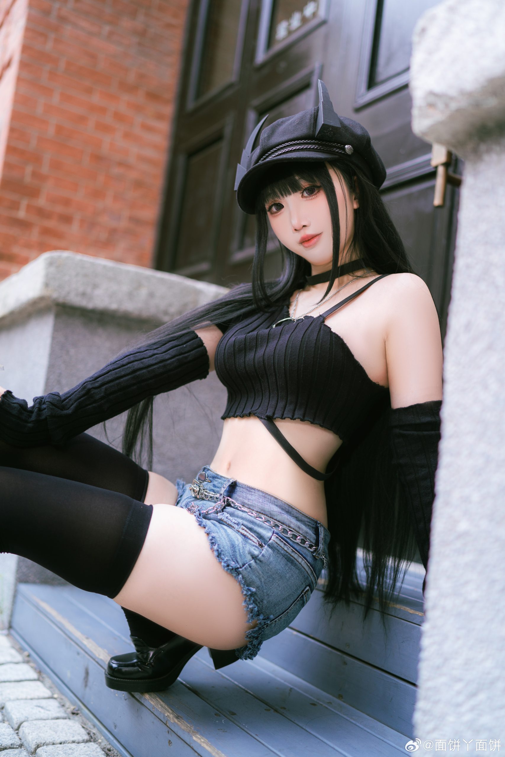 cosplay 指挥官，对我的着装很在意吗？碧蓝航线 能代@面饼丫面饼-米哈社