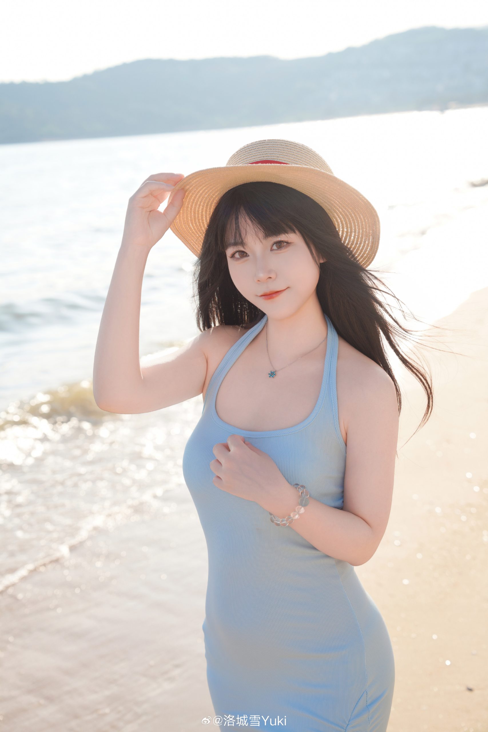 少女日系写真 要来一杯夏日气泡水吗？@洛城雪Yuki-米哈社