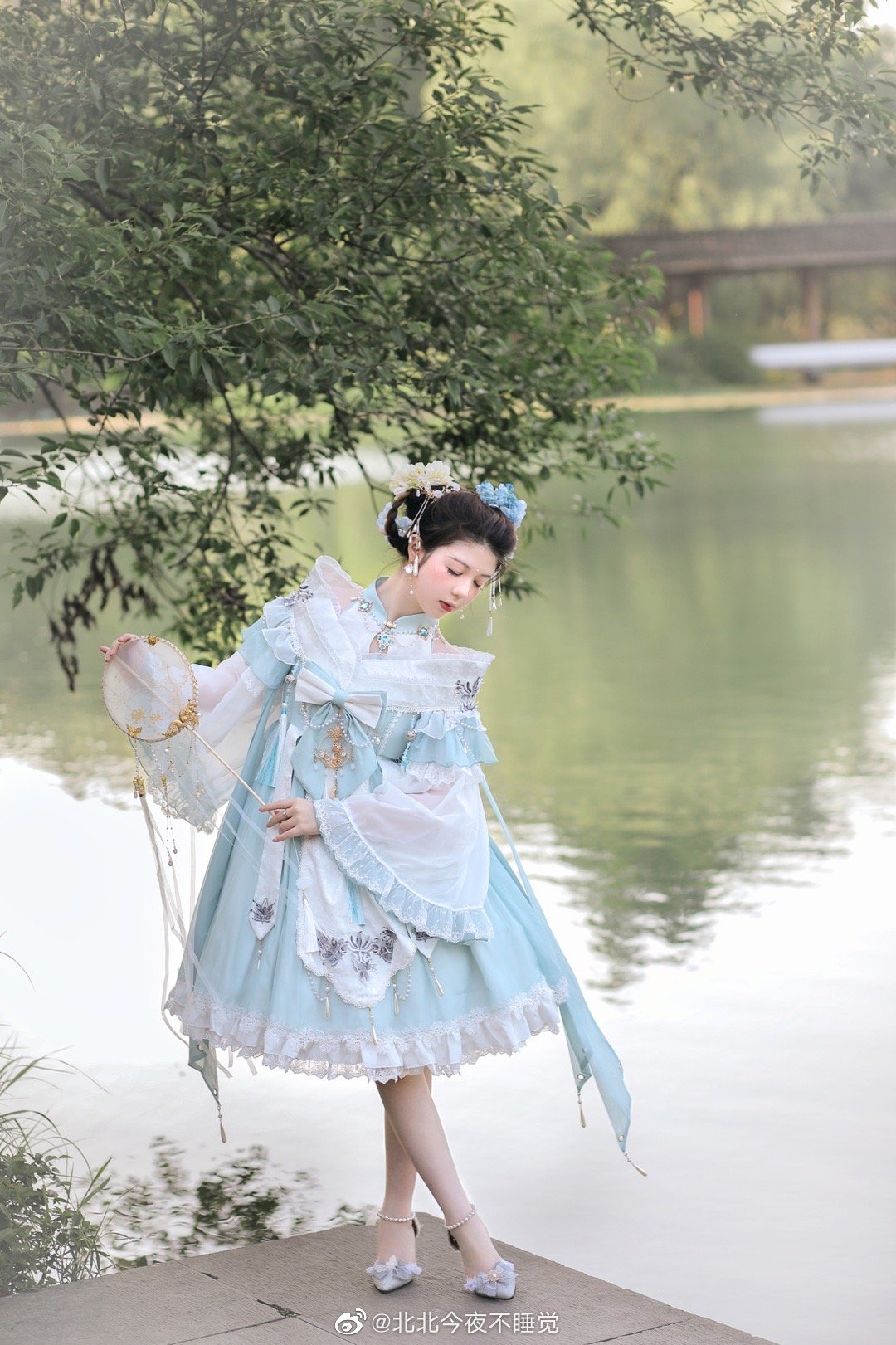 lolita装扮 FS♡鹿与昙花@北北今夜不睡觉-米哈社