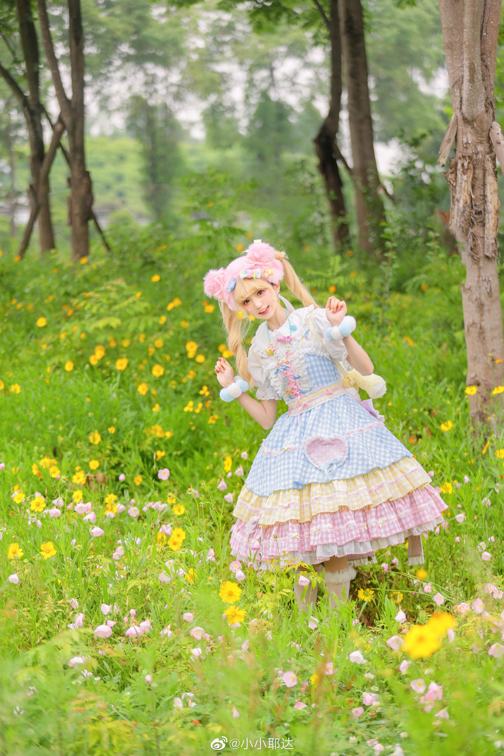 lolita日常 听说可爱会传染 那你靠近我一点@小小耶达-米哈社