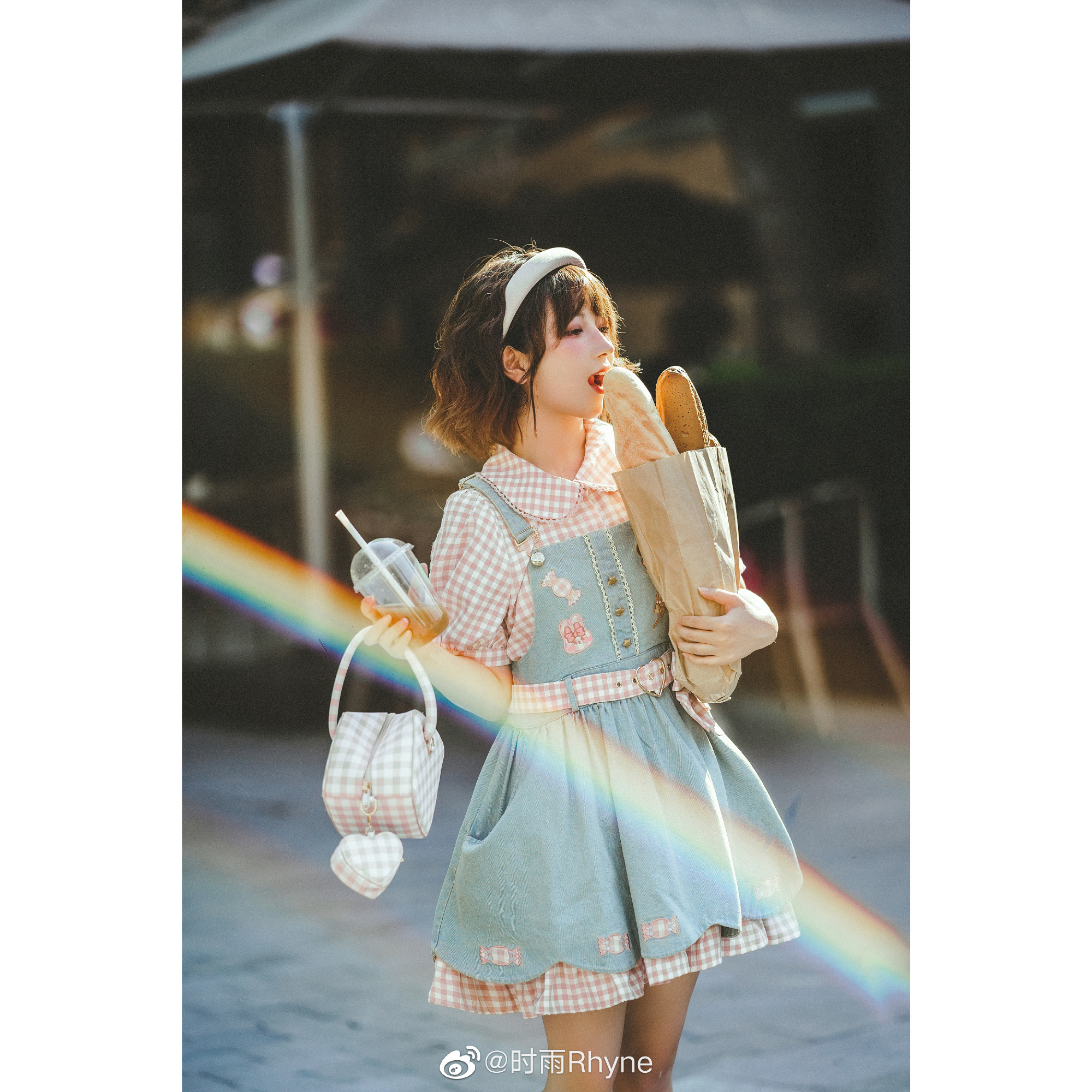 lolita 日常街拍@时雨Rhyne-米哈社