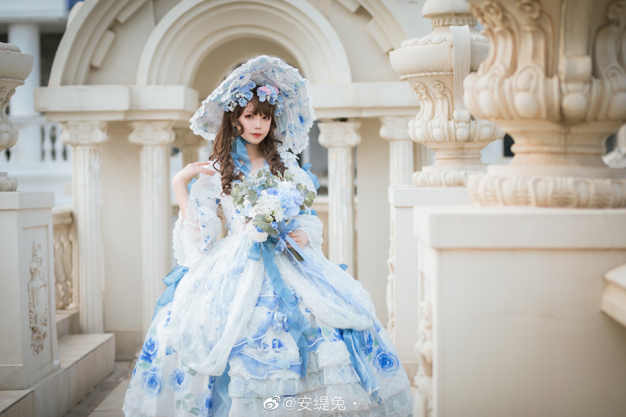 LOOLITA装扮 Baby蔷薇小姐? @安缇兔·-米哈社
