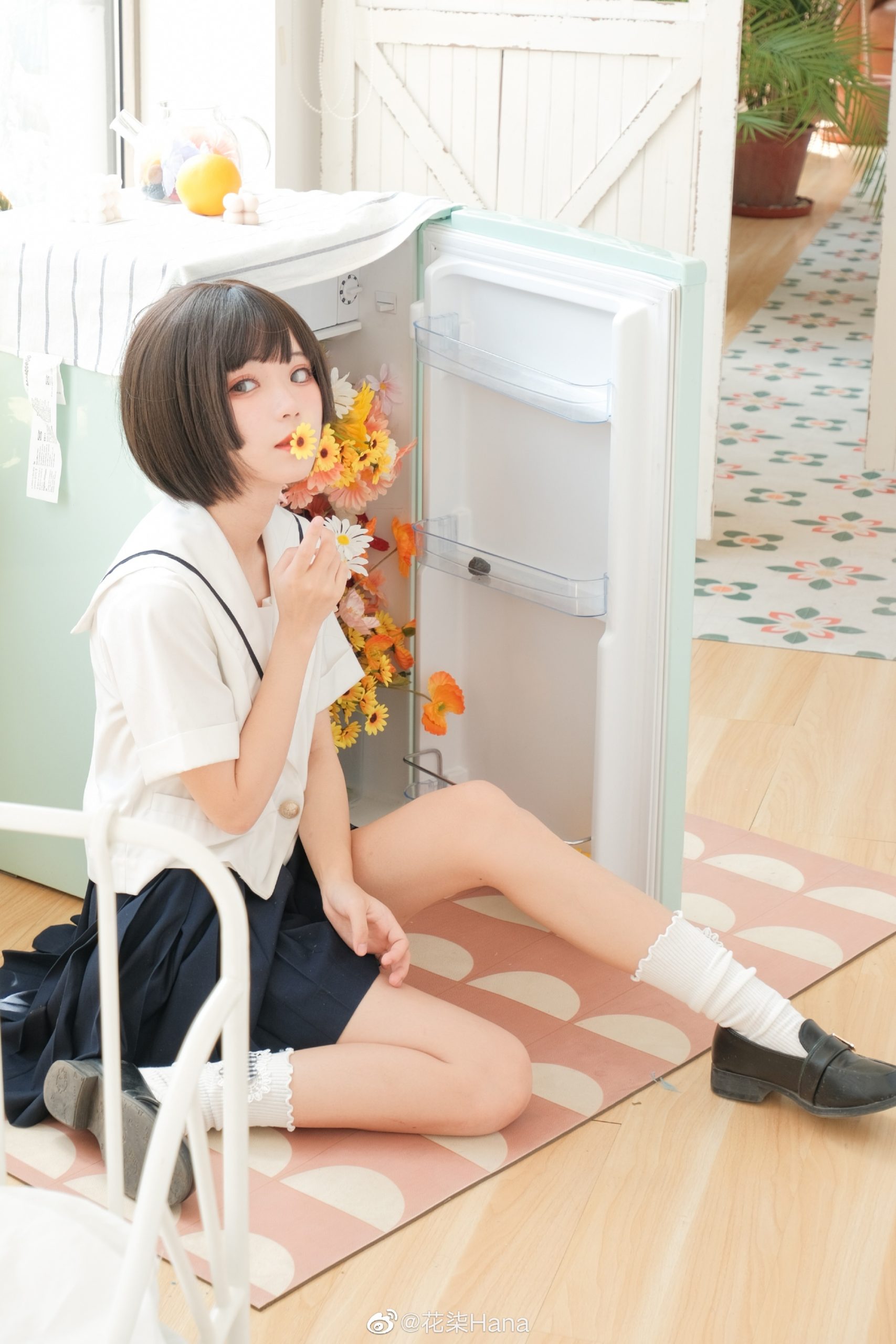 [JK] jk日常 少女写真 @花柒Hana-米哈社